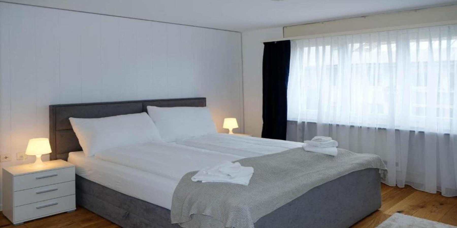 Ferienwohnung Mariposa Spiez Exterior foto