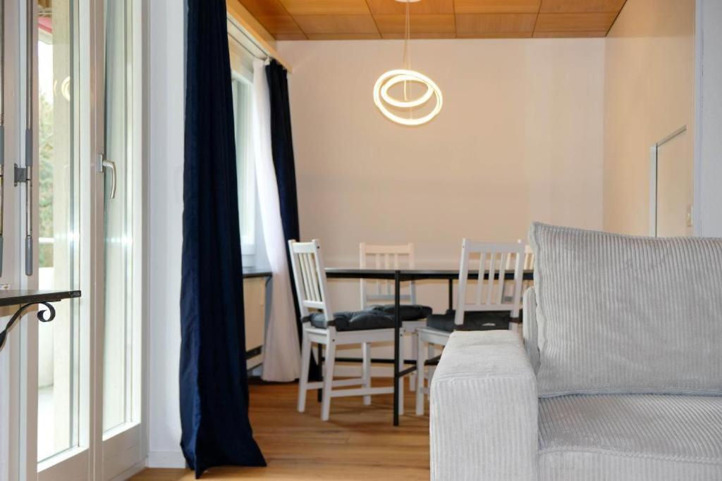 Ferienwohnung Mariposa Spiez Exterior foto