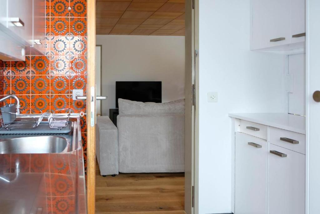Ferienwohnung Mariposa Spiez Exterior foto