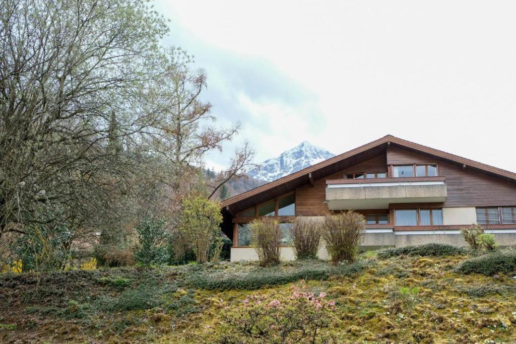Ferienwohnung Mariposa Spiez Exterior foto