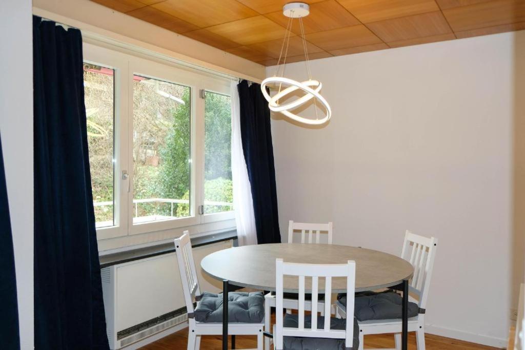 Ferienwohnung Mariposa Spiez Exterior foto