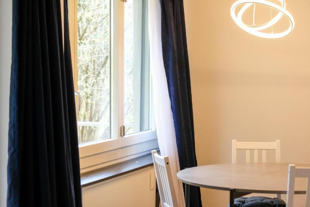 Ferienwohnung Mariposa Spiez Exterior foto
